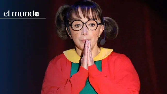 Reportan hospitalización de María Antonieta de las Nieves, "La Chilindrina" por problema de salud emocional