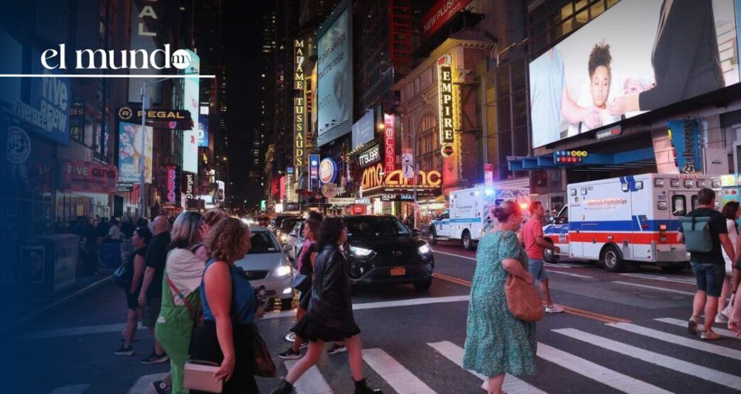 Tiroteo en Times Square deja tres heridos y un detenido menor de edad
