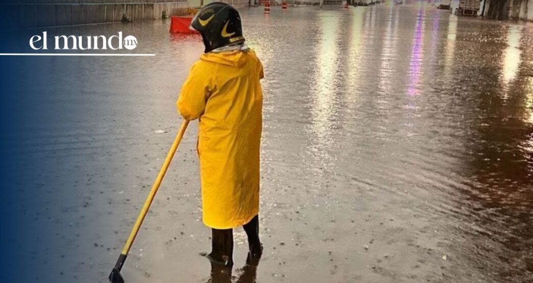 Intensas lluvias y granizo este 10 de agosto causan caos en la CDMX