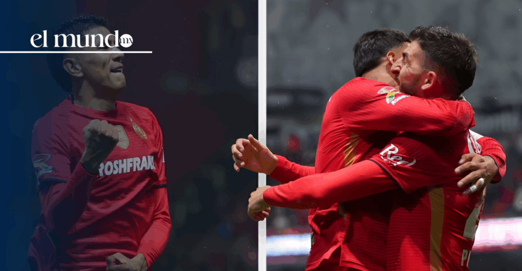 Toluca arrasa a Monterrey con contundente 6-2