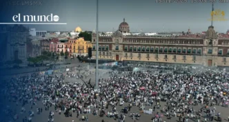 Marcha de la Generación Z derriba todas las vallas de Palacio Nacional; policía se enfrenta a manifestantes