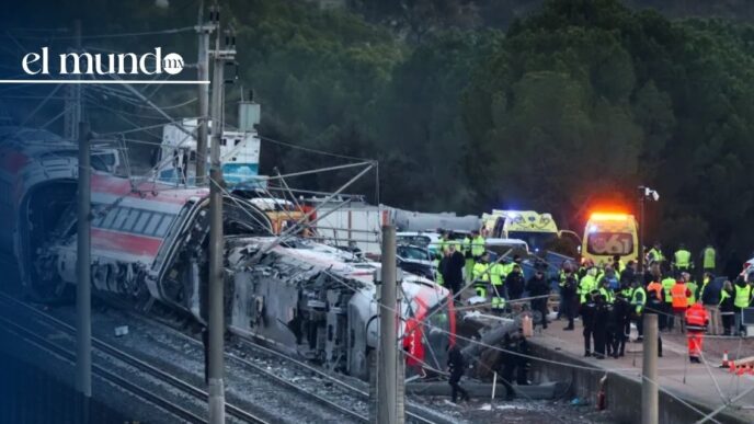 Tragedia ferroviaria en España: descarrilamiento de trenes deja al menos 39 muertos en Córdoba