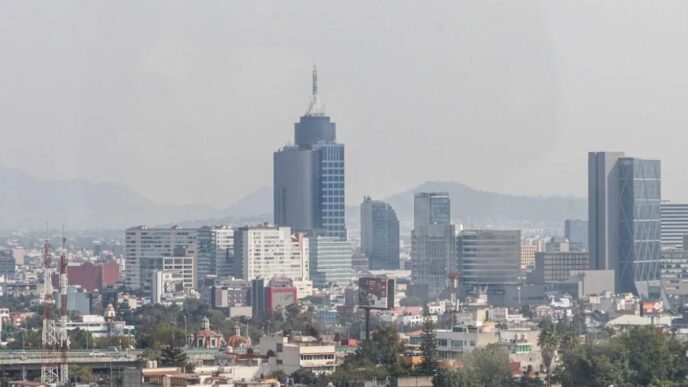 CDMX registra mala calidad del aire hoy 11 de febrero, según la CAMe