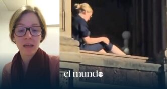Identifican a la mujer captada asoleándose en Palacio Nacional en CDMX